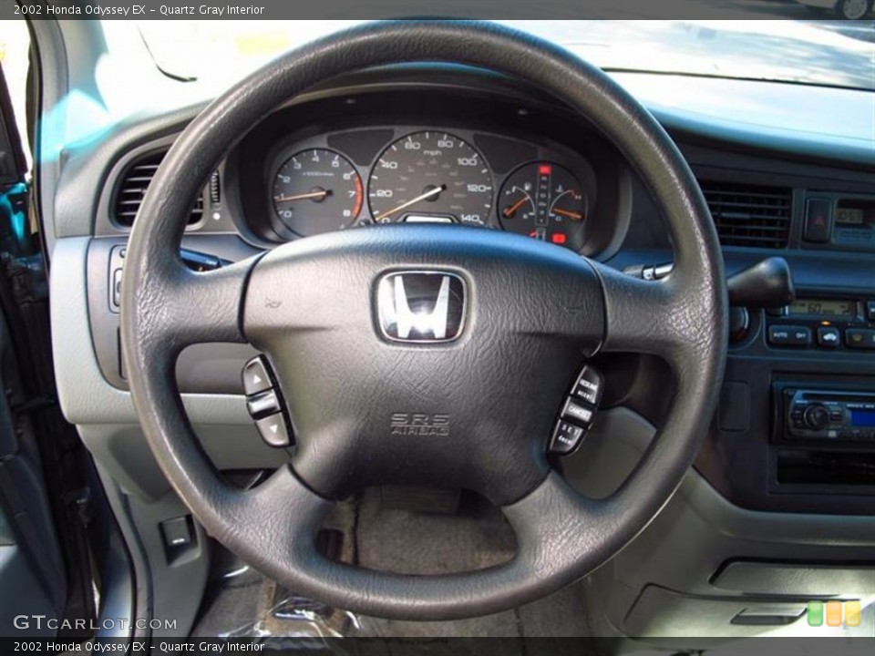 Quartz Gray Interior Steering Wheel for the 2002 Honda Odyssey EX #61941023