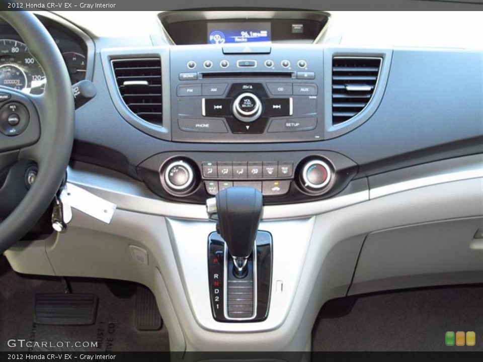Gray Interior Controls for the 2012 Honda CR-V EX #61941548