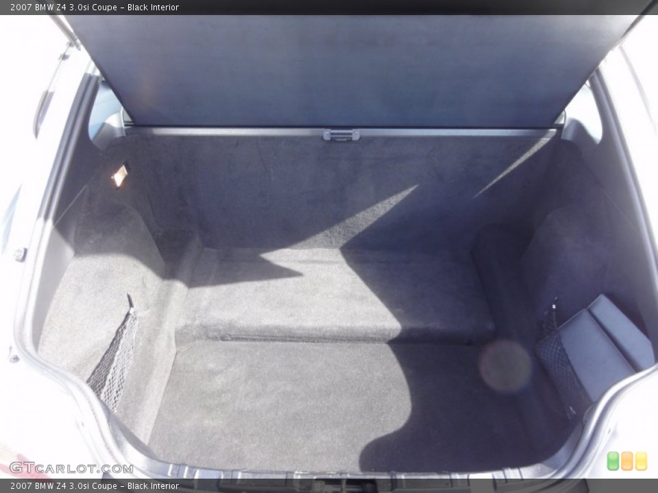 Black Interior Trunk for the 2007 BMW Z4 3.0si Coupe #61951162