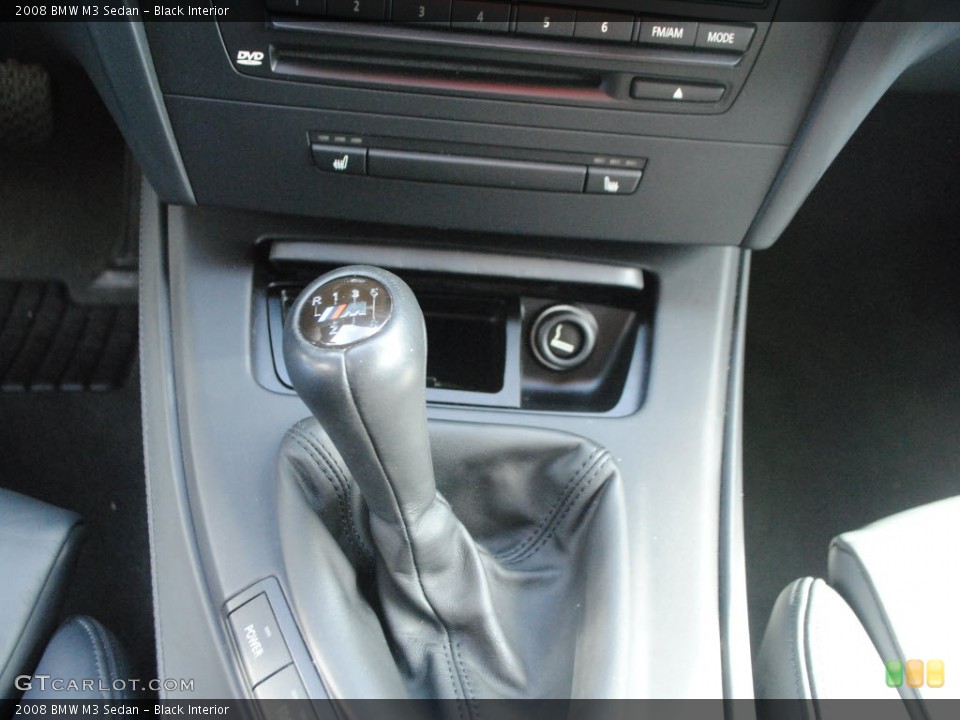 Black Interior Transmission for the 2008 BMW M3 Sedan #61951517