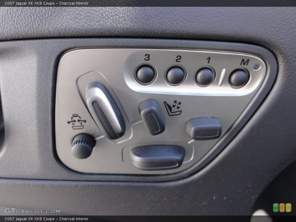 Charcoal Interior Controls for the 2007 Jaguar XK XK8 Coupe #61952420