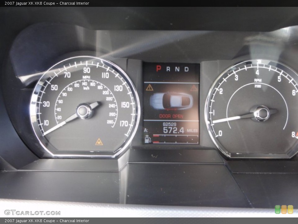 Charcoal Interior Gauges for the 2007 Jaguar XK XK8 Coupe #61952657