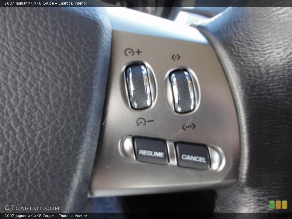 Charcoal Interior Controls for the 2007 Jaguar XK XK8 Coupe #61952684