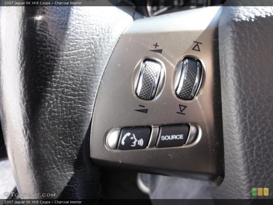Charcoal Interior Controls for the 2007 Jaguar XK XK8 Coupe #61952694