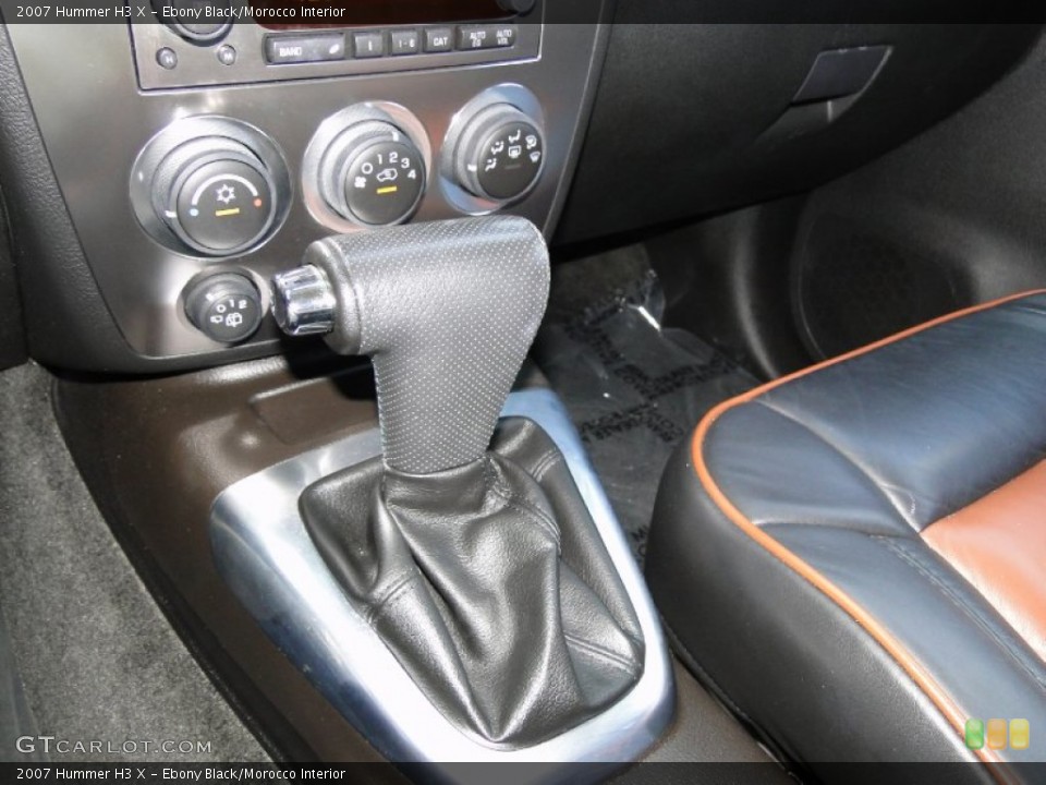 Ebony Black/Morocco Interior Transmission for the 2007 Hummer H3 X #61952783