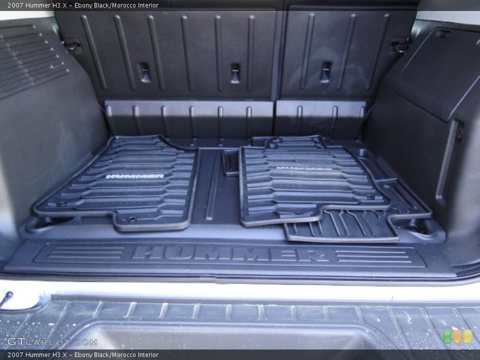 Ebony Black/Morocco Interior Trunk for the 2007 Hummer H3 X #61952867