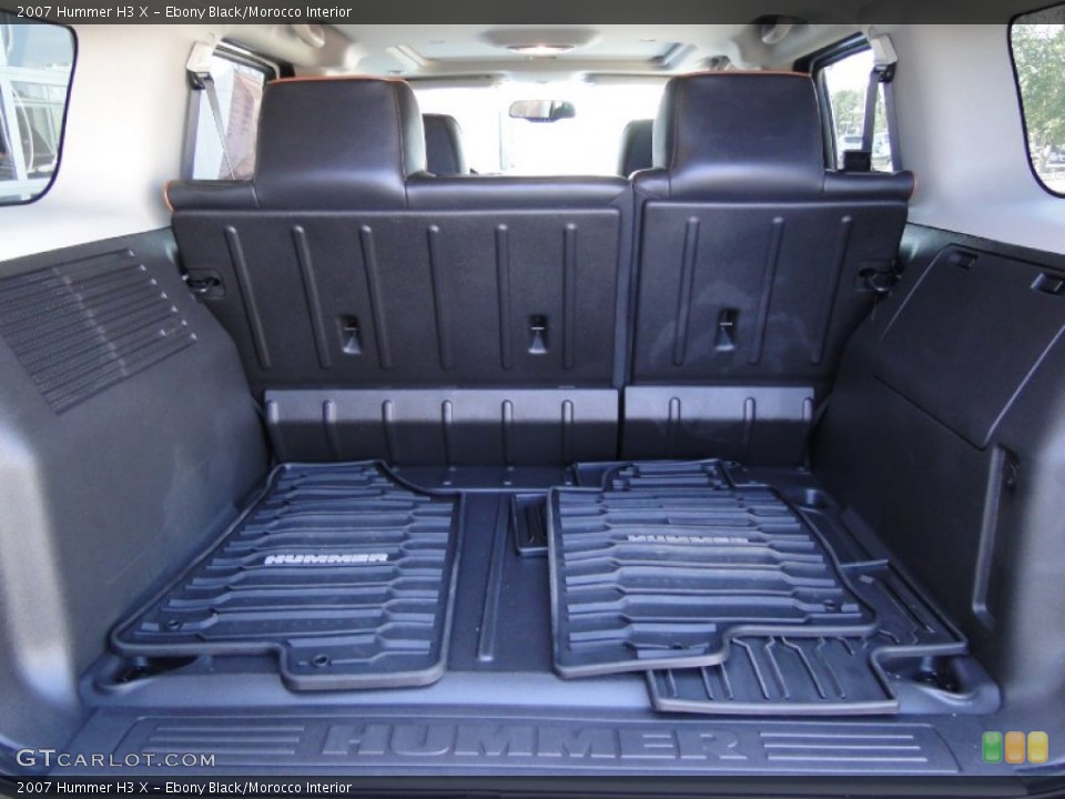 Ebony Black/Morocco Interior Trunk for the 2007 Hummer H3 X #61952876