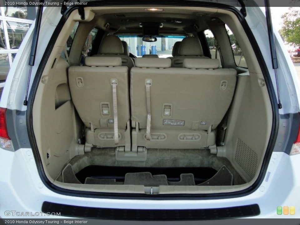 Beige Interior Trunk for the 2010 Honda Odyssey Touring #61953731