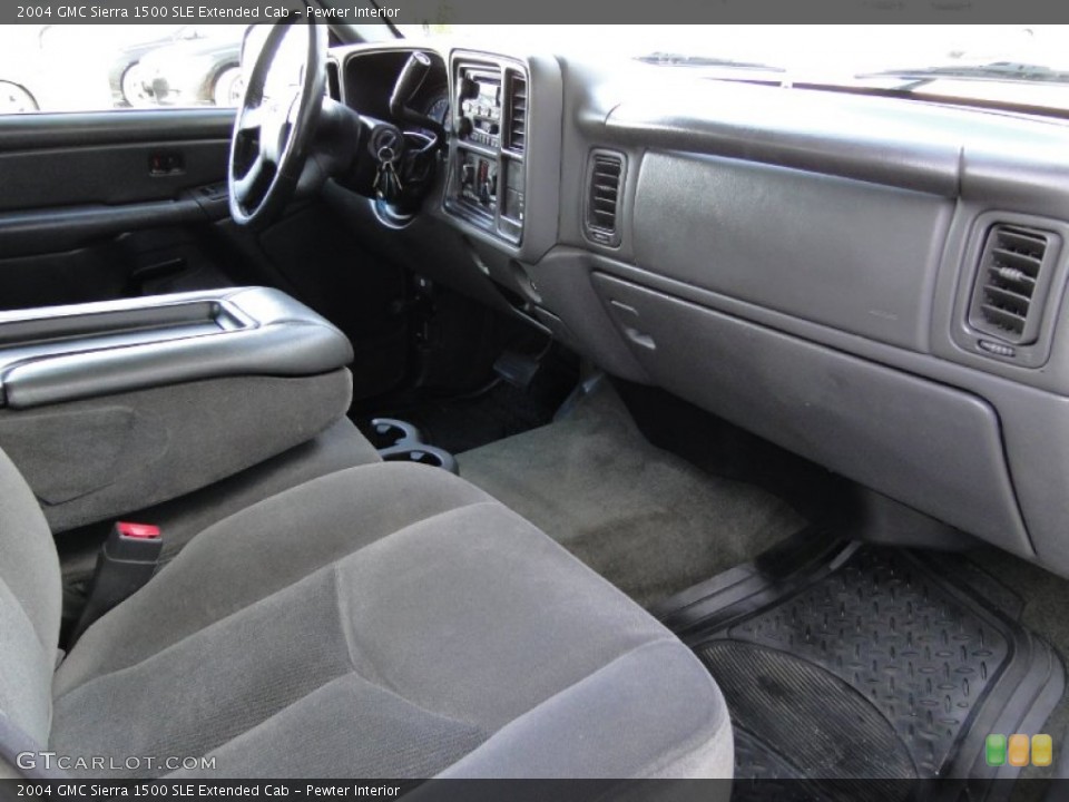 Pewter Interior Dashboard for the 2004 GMC Sierra 1500 SLE Extended Cab #61954013