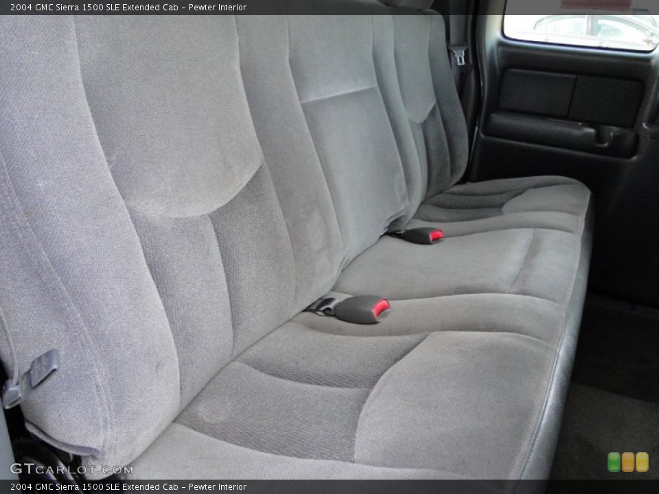 Pewter Interior Photo for the 2004 GMC Sierra 1500 SLE Extended Cab #61954055