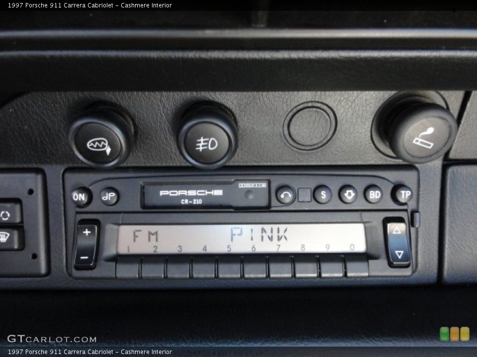 Cashmere Interior Audio System for the 1997 Porsche 911 Carrera Cabriolet #61955357