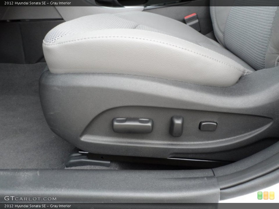 Gray Interior Front Seat for the 2012 Hyundai Sonata SE #61955378