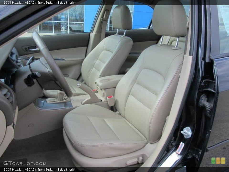 Beige Interior Photo for the 2004 Mazda MAZDA6 s Sport Sedan #61956536