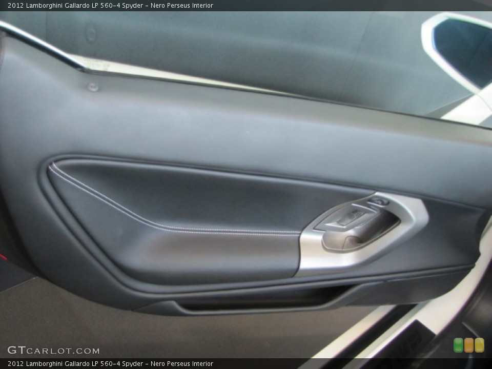 Nero Perseus Interior Door Panel for the 2012 Lamborghini Gallardo LP 560-4 Spyder #61958741