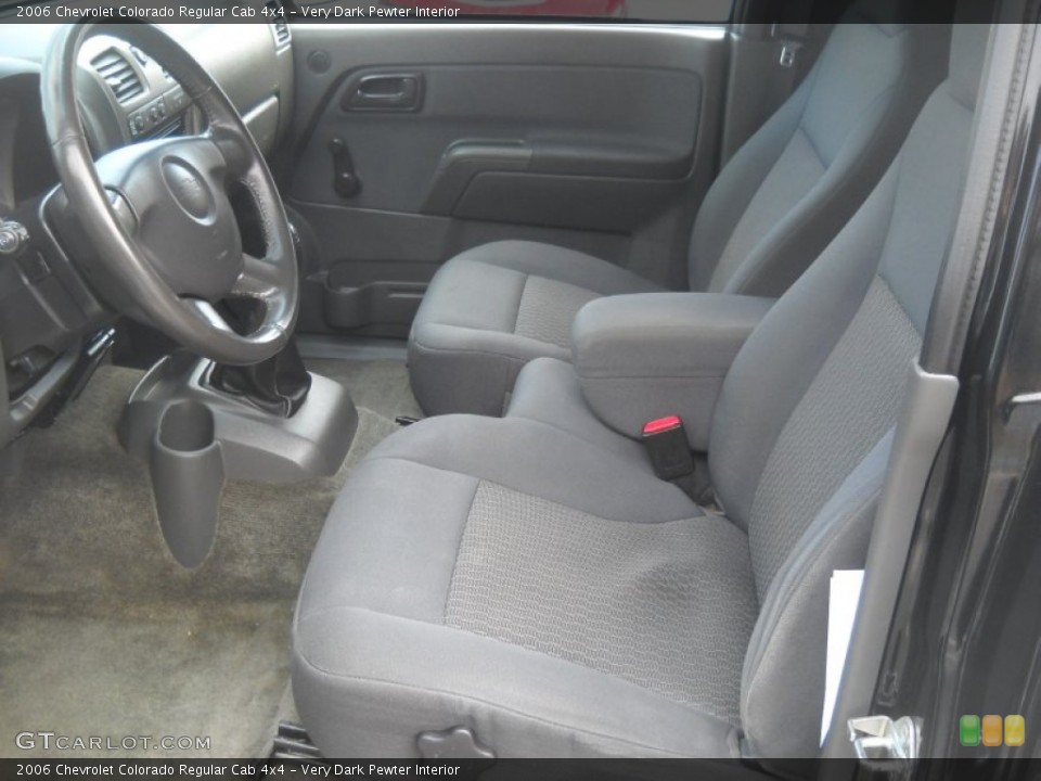 Very Dark Pewter Interior Photo for the 2006 Chevrolet Colorado Regular Cab 4x4 #61959092