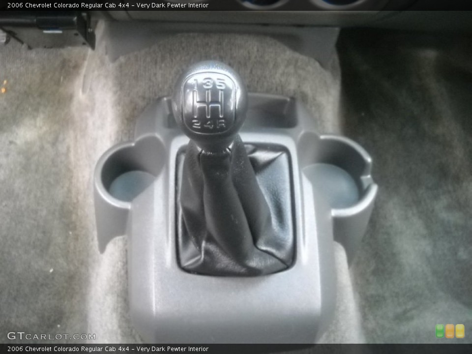 Very Dark Pewter Interior Transmission for the 2006 Chevrolet Colorado Regular Cab 4x4 #61959161