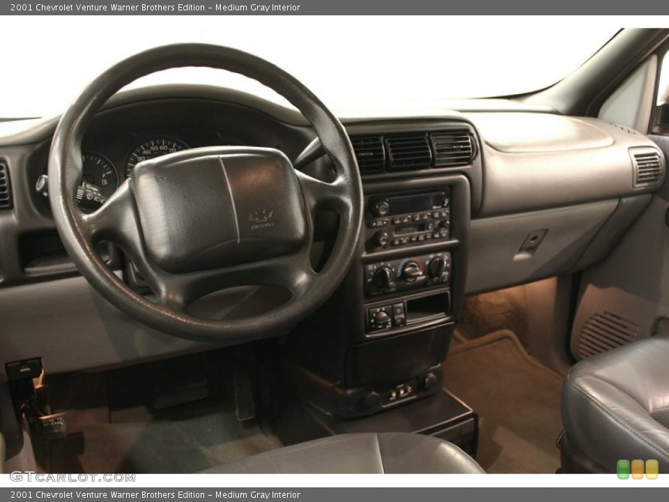 Medium Gray Interior Dashboard for the 2001 Chevrolet Venture Warner Brothers Edition #61962488