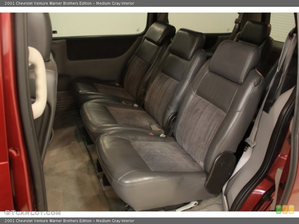 Medium Gray Interior Rear Seat for the 2001 Chevrolet Venture Warner Brothers Edition #61962536
