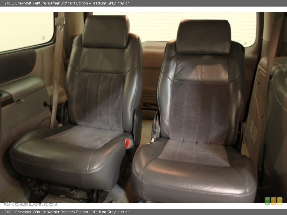 Medium Gray Interior Rear Seat for the 2001 Chevrolet Venture Warner Brothers Edition #61962542
