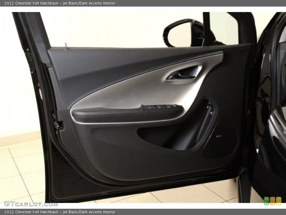 Jet Black/Dark Accents Interior Door Panel for the 2012 Chevrolet Volt Hatchback #61962641
