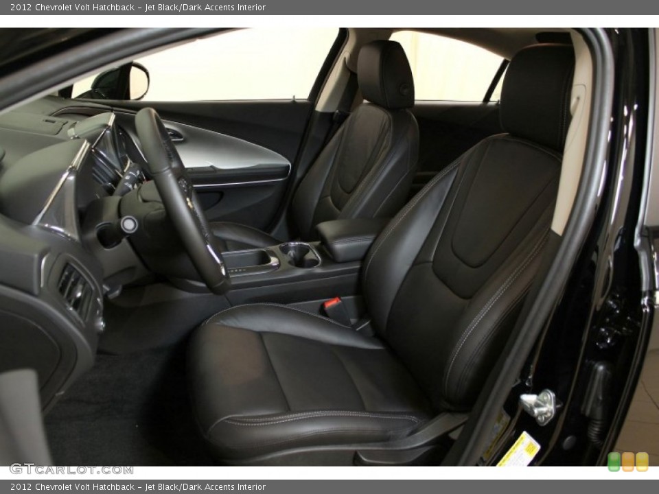 Jet Black/Dark Accents Interior Photo for the 2012 Chevrolet Volt Hatchback #61962665