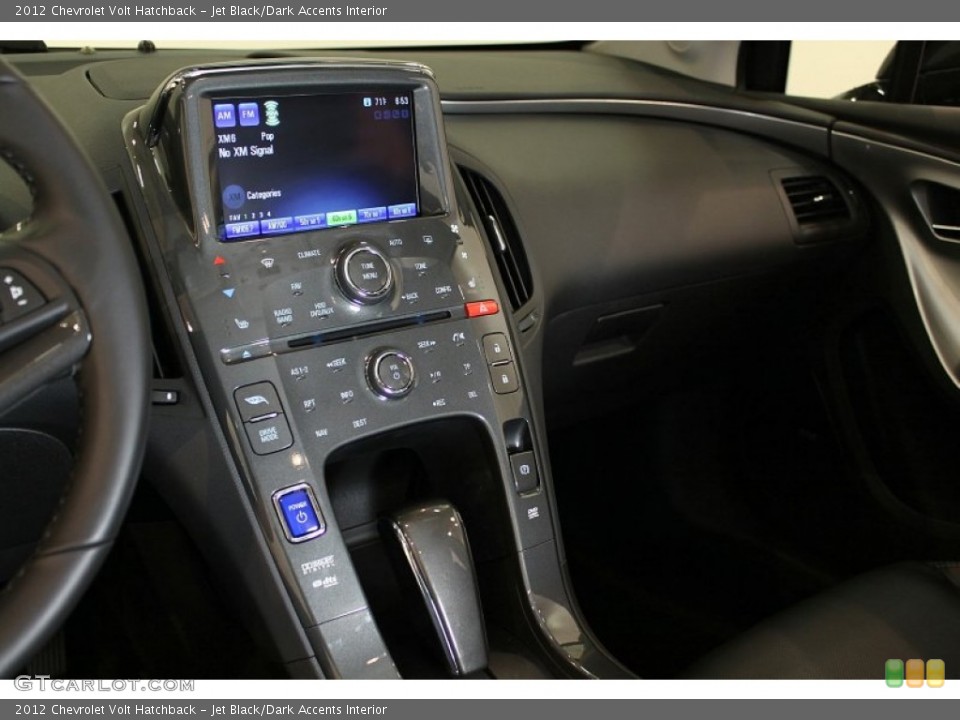 Jet Black/Dark Accents Interior Controls for the 2012 Chevrolet Volt Hatchback #61962758