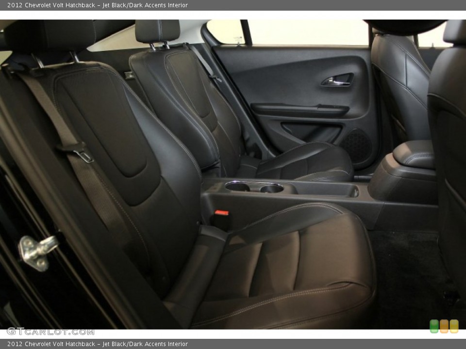 Jet Black/Dark Accents Interior Rear Seat for the 2012 Chevrolet Volt Hatchback #61962854