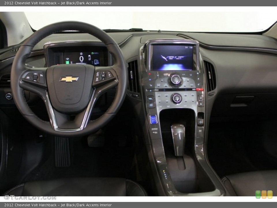 Jet Black/Dark Accents Interior Dashboard for the 2012 Chevrolet Volt Hatchback #61962869