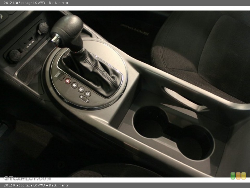 Black Interior Transmission for the 2012 Kia Sportage LX AWD #61963661