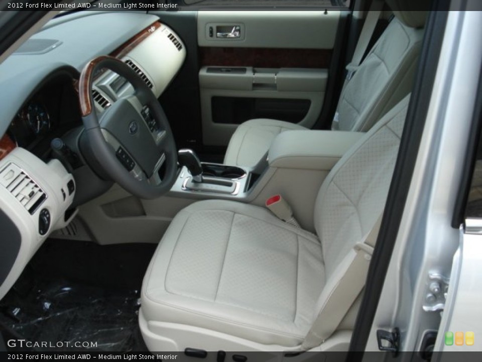 Medium Light Stone Interior Photo for the 2012 Ford Flex Limited AWD #61964750