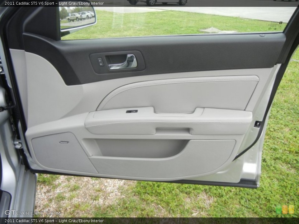 Light Gray/Ebony Interior Door Panel for the 2011 Cadillac STS V6 Sport #61973061