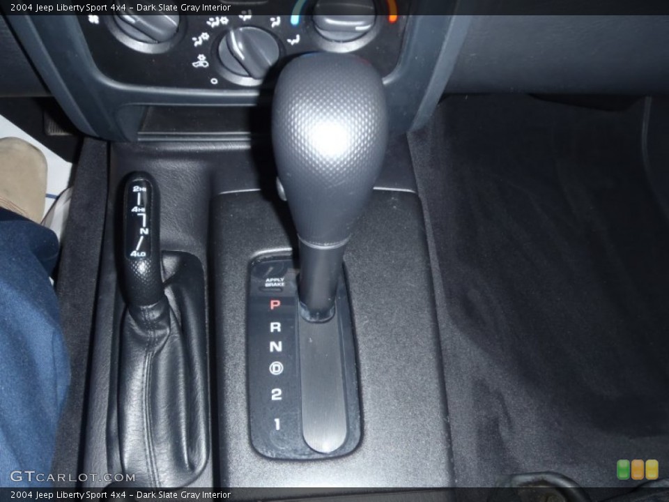 Dark Slate Gray Interior Transmission for the 2004 Jeep Liberty Sport 4x4 #61980288