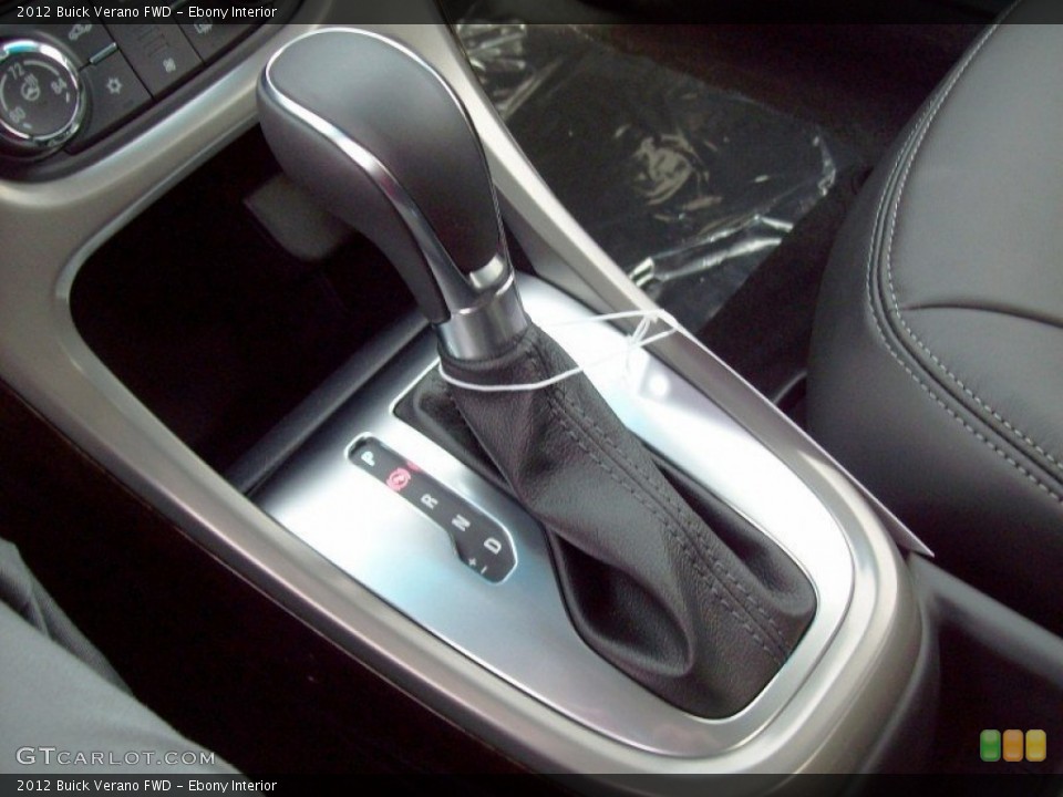 Ebony Interior Transmission for the 2012 Buick Verano FWD #61986612