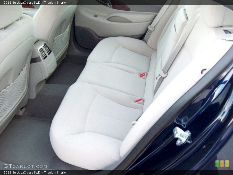 Titanium Interior Rear Seat for the 2012 Buick LaCrosse FWD #61986813