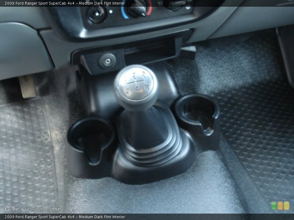 Medium Dark Flint Interior Transmission for the 2009 Ford Ranger Sport SuperCab 4x4 #61988154