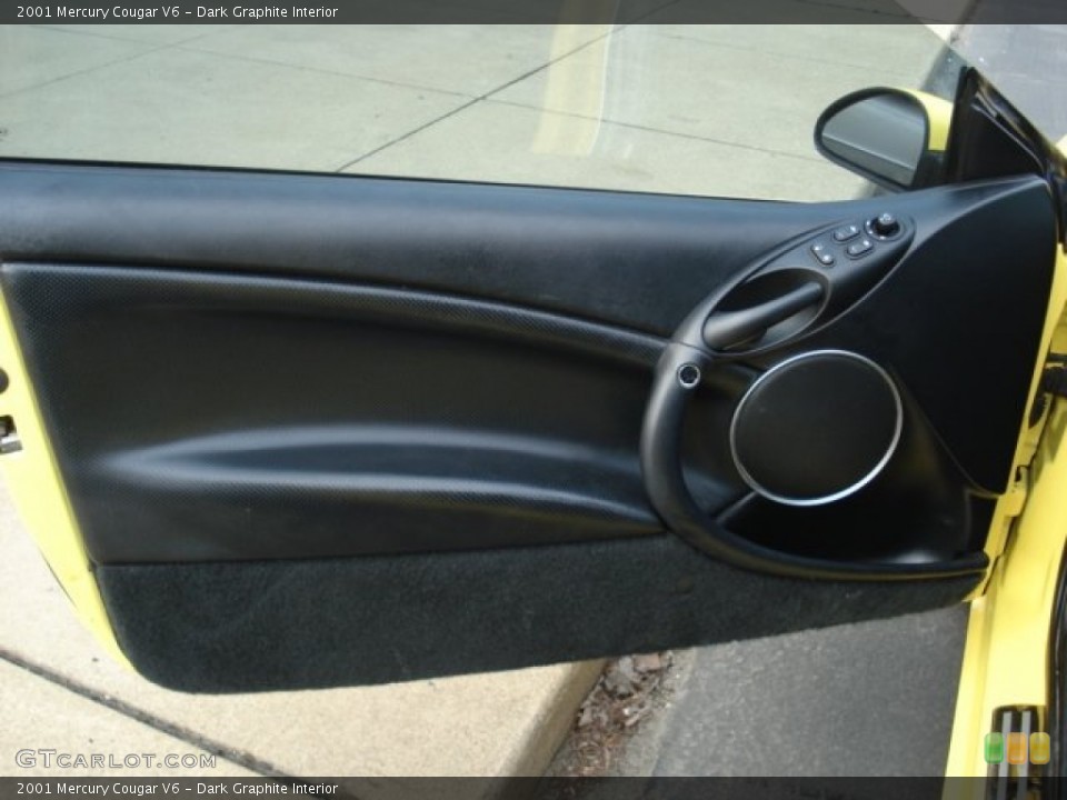 Dark Graphite Interior Door Panel for the 2001 Mercury Cougar V6 #61991694