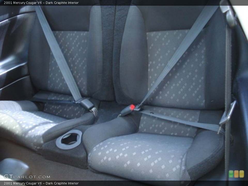 Dark Graphite Interior Rear Seat for the 2001 Mercury Cougar V6 #61991712