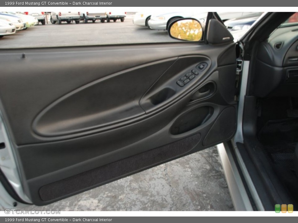 Dark Charcoal Interior Door Panel for the 1999 Ford Mustang GT Convertible #61999464