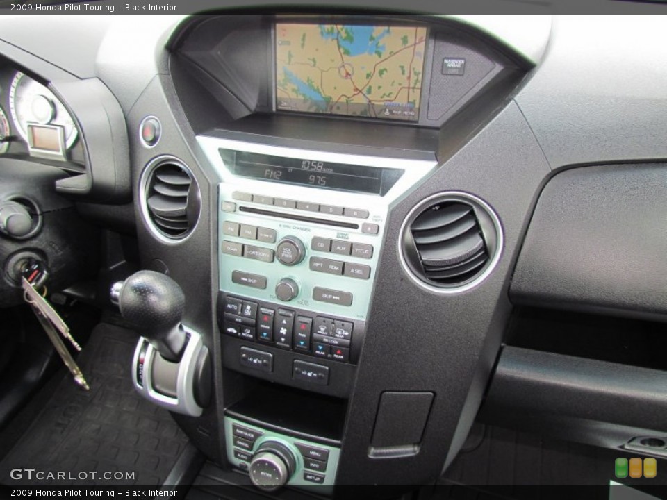 Black Interior Controls for the 2009 Honda Pilot Touring #62001723