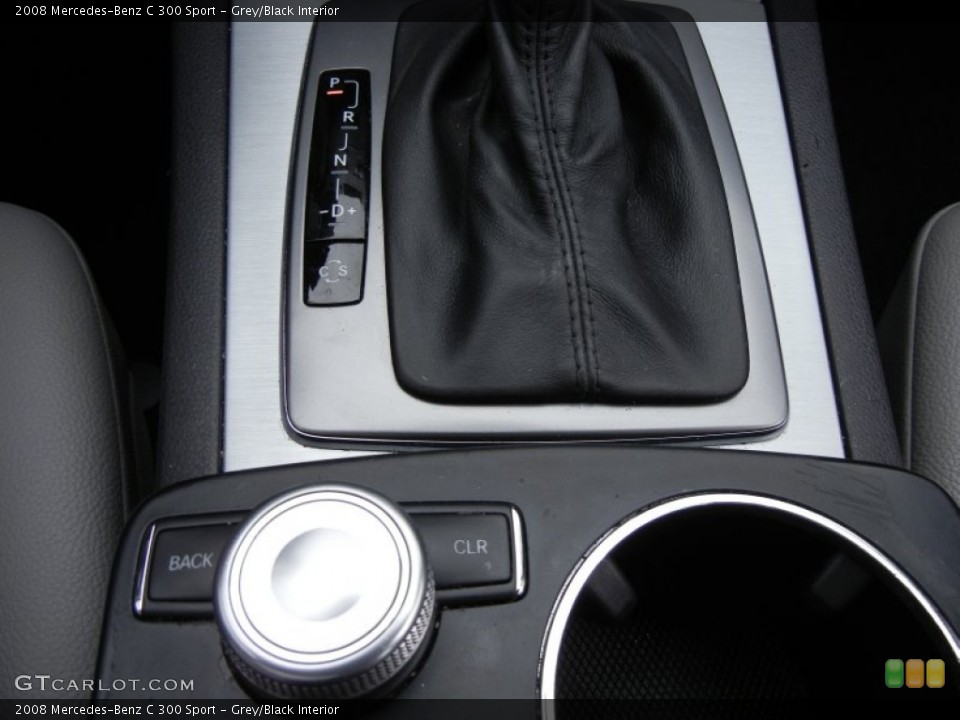 Grey/Black Interior Controls for the 2008 Mercedes-Benz C 300 Sport #62002017