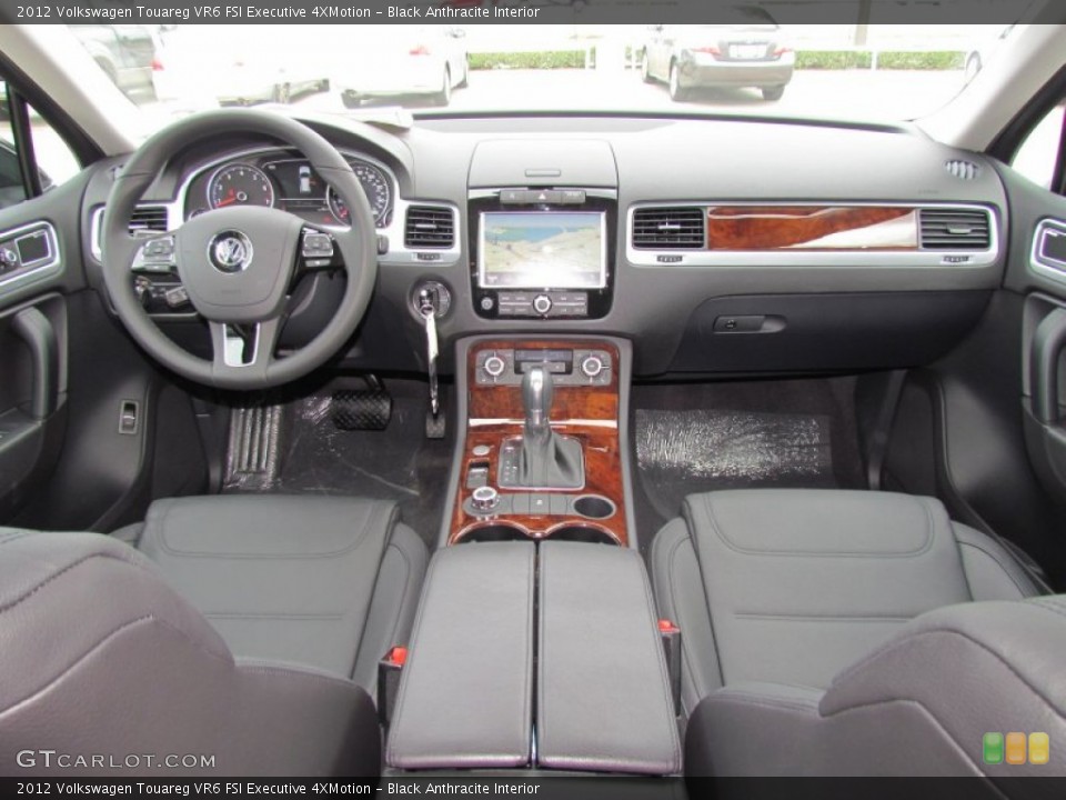 Black Anthracite Interior Dashboard for the 2012 Volkswagen Touareg VR6 FSI Executive 4XMotion #62003979
