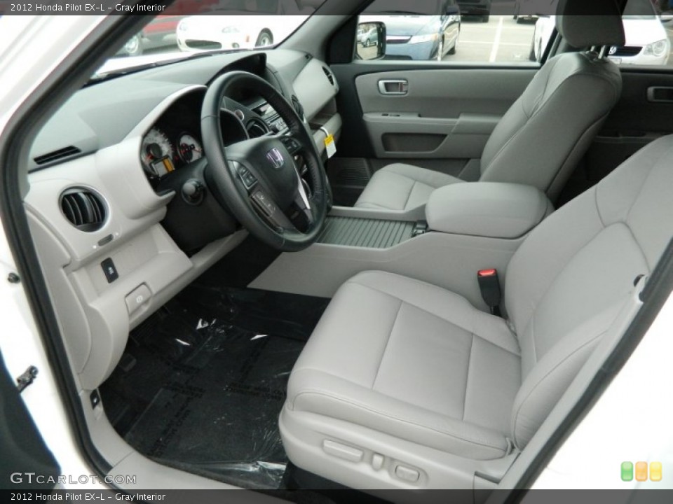 Gray Interior Photo for the 2012 Honda Pilot EX-L #62009604