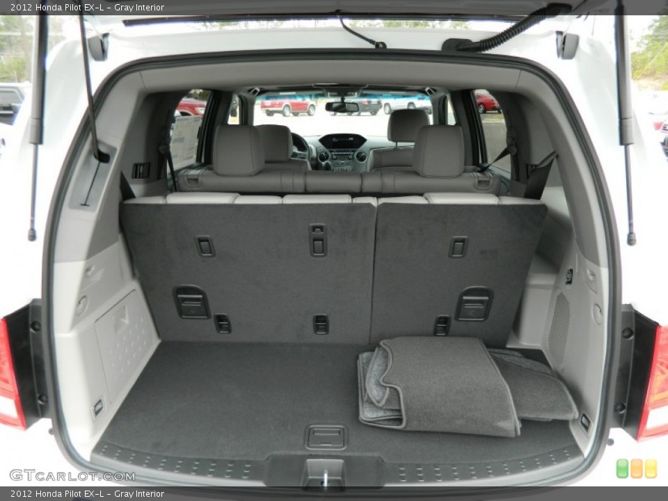Gray Interior Trunk for the 2012 Honda Pilot EX-L #62009643