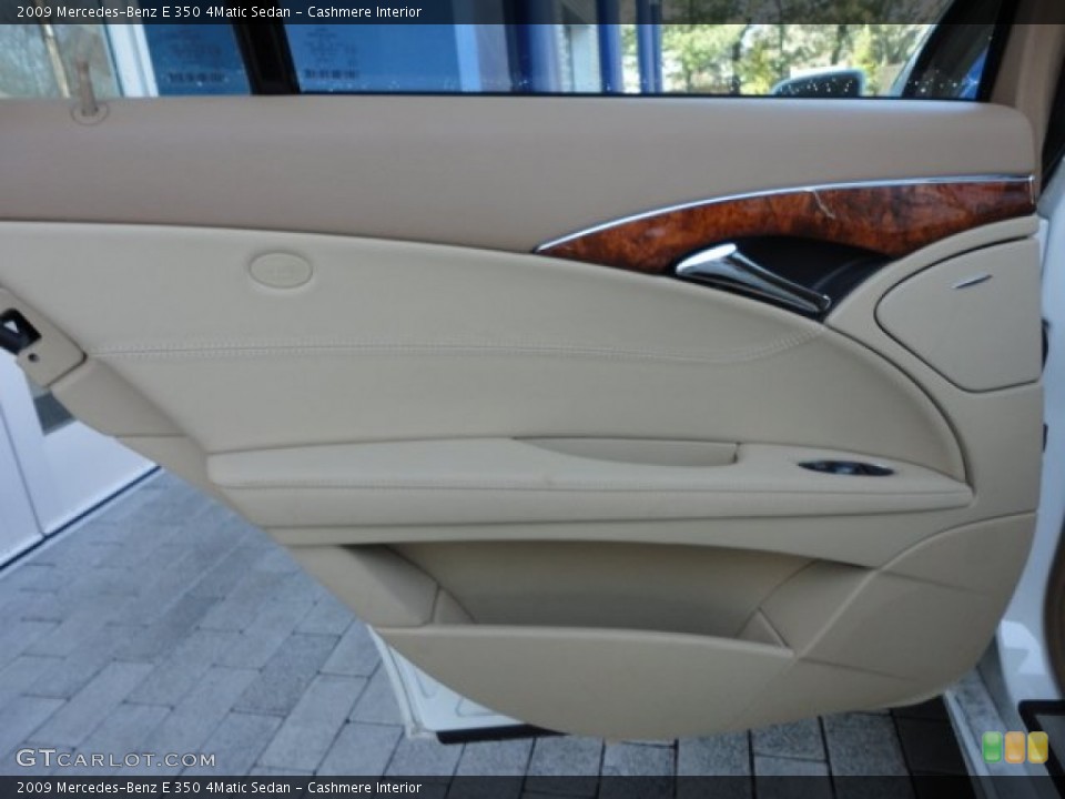 Cashmere Interior Door Panel for the 2009 Mercedes-Benz E 350 4Matic Sedan #62012411