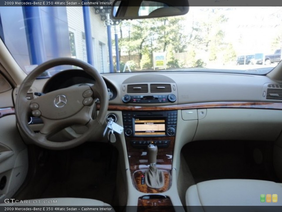 Cashmere Interior Dashboard for the 2009 Mercedes-Benz E 350 4Matic Sedan #62012483