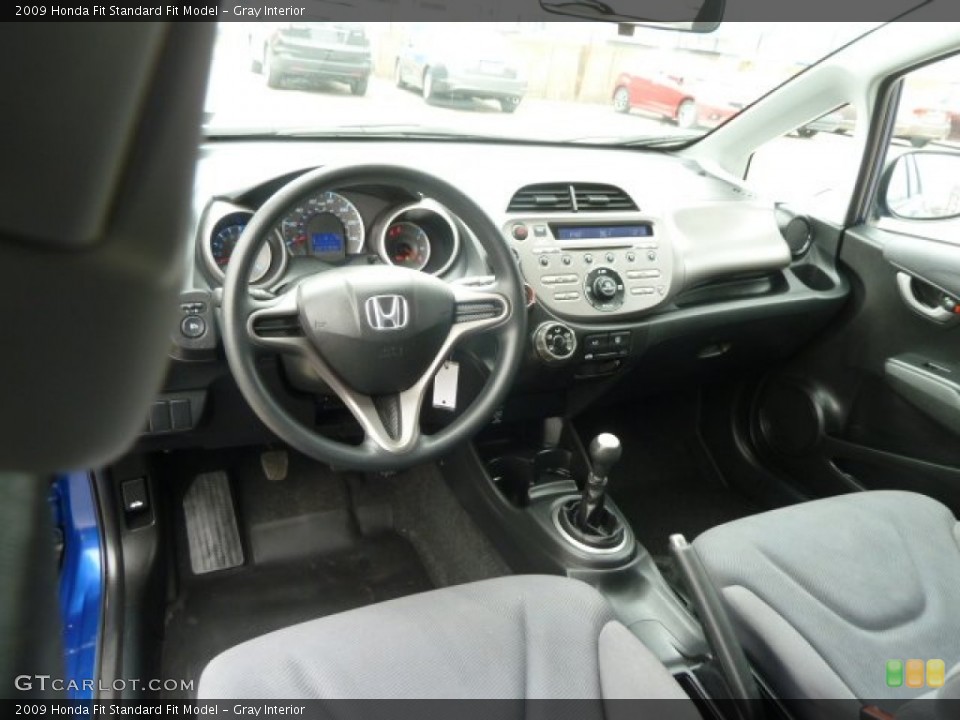 Gray Interior Dashboard for the 2009 Honda Fit  #62012823