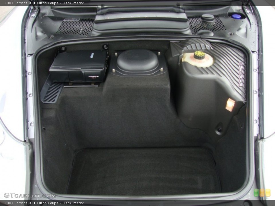 Black Interior Trunk for the 2003 Porsche 911 Turbo Coupe #62014986