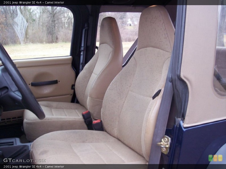 Camel Interior Photo for the 2001 Jeep Wrangler SE 4x4 #62015283