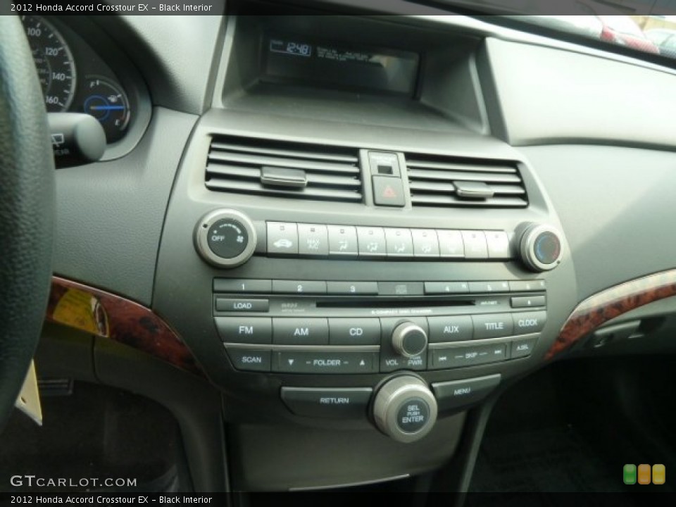 Black Interior Controls for the 2012 Honda Accord Crosstour EX #62015370