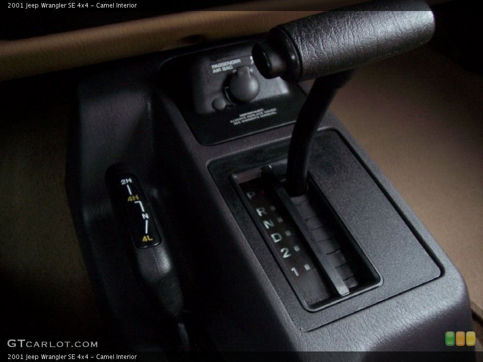 Camel Interior Transmission for the 2001 Jeep Wrangler SE 4x4 #62015616